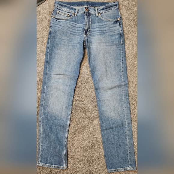 H&M men's slim fit denim jeans 34/32 used good condition - Picture 1 of 8
